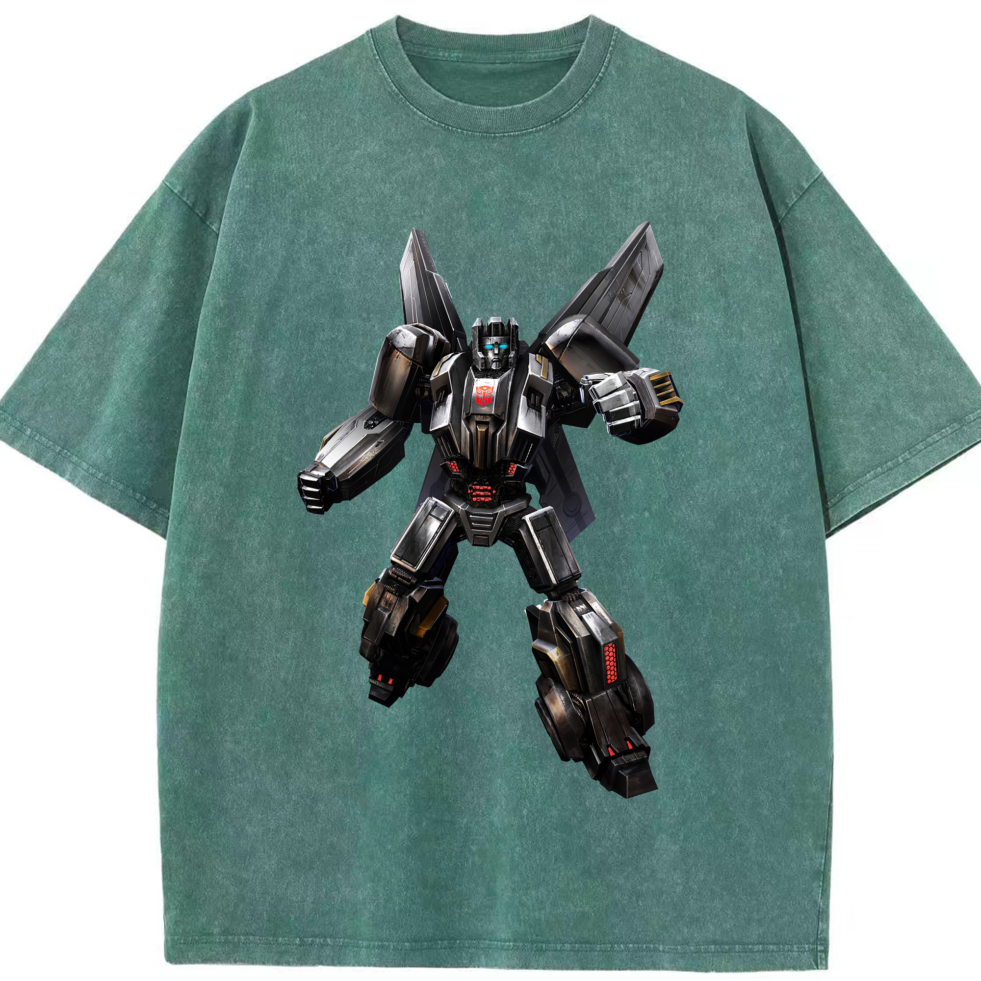 （画像用） Transformers トランスフォーマー 綿100% ヴィンテージ風 半袖Tシャツ（フロントプリント）